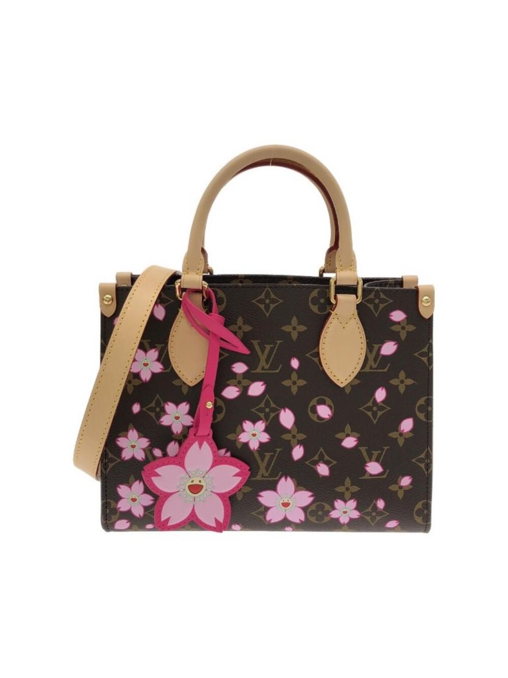 Louis Vuitton Monogram Cherry Blossom on the Go PM Bag